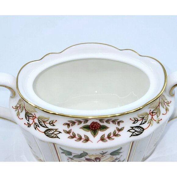 Royal Crown Derby Honeysuckle covered dish sugar bowl - Picture 6 of 10